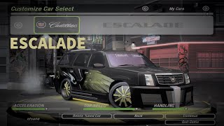 NFSU2 | Cadillac Escalade Tuning | Need For Speed Underground 2