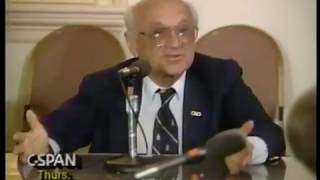 Milton Friedman on the burden for future generations