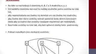 Matematika: 3 domčeky a studničky – Gymnázium, Šrobárova 1, Košice