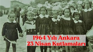 1964 Yılı 23 Nisan Kutlamaları / Ankara 19 Mayıs Stadyumu'nda düzenlenen 44'üncü Yıl Kutlamaları