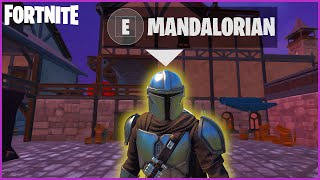 Fortnite but I become THE MANDALORIAN