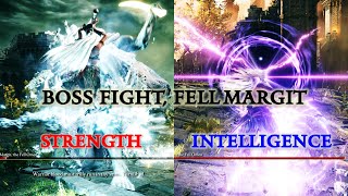 Elden Ring Moveset Mod Boss Fight / Margit, the Fell Omen / NG / Str, Int Scaling Weapons