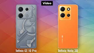 Infinix GT 10 Pro vs Infinix Note 30 5G Full Comparison AndroidVerse