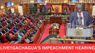 LIVE:DP GACHAGUA'S IMPEACHMENT HEARING IN SENATE!!