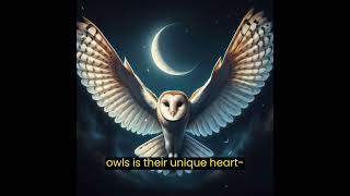 Nighttime Guardians: Revealing the Majesty of the Barn Owl 🌌🦉 #animals  #petshorts #nature #wildlife