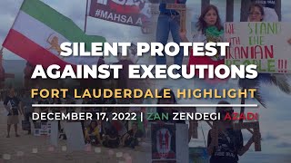 Silent Protest Against Executions in Fort Lauderdale Highlight | December 17, 2022