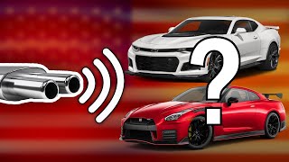 GUESS THE AMERICAN CAR BY THE SOUND | CAR QUIZ CHALLENGE [GESS THE CAR]