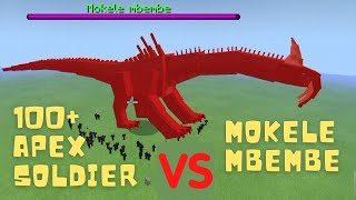 100+ Apex Soldier vs Mokele Mbembe | Godzilla vs Kong MOD in Minecraft PE