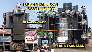 LEA PRO & DIVA AUDIO SALING MENAMPILKAN SUARANYA DI START KARNAVAL ‼️