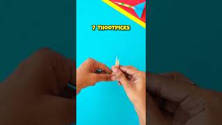 🎯 How to make Dart , Thoothpick dart , Best homemade toy