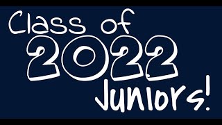 Junior Class Presentation Fall 2020