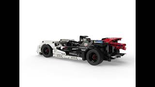 Lego Set 42137 Technic Formula E Porsche 99X Electric 360 View