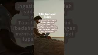 Allah menjamin Rezeki #motivasi #nasehat #islamicstatus #shorts