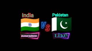 India subscribed vs Pakistan like 🇮🇳  vs 🇵🇰