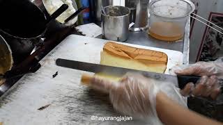 Roti Bakar Rasa Bolu cuma di Roti Bakar Panjo !!