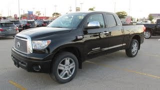 2013 Toyota Tundra Limited Double Cab 4x4 Start up, Walkaround and Vehicle Tour