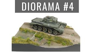 Diorama - Część 4: Wykończenie drogi i Rośliny + utrwalanie żywych roślin gliceryną