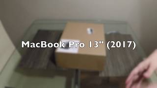 MacBook Pro 13" Retina (2017) unboxing and installing