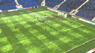 Wigan 2-4 Malaga - Match Highlights (Season 1, Game 3)