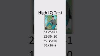 IQ test 🧐 Only for Genius ✅✅