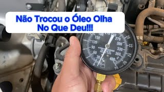 Palio Evo Luz do Óleo Acesa!!! Devido à Falta de Manutenção Preventiva!!!