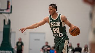 Milwaukee Bucks Two-Way Guard Lindell Wigginton Scores 30 Points Versus Motor City Cruise