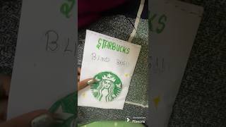 Starbucks blind bag!!#entertainment #art #blindbag #fun #blindbag #starbucks #shortvideo