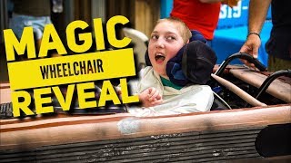 Magic Wheelchair Reveal at Hudson Valley Renegades Game