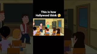 how Hollywood thinks #familyguy #shorts #comedy #funny