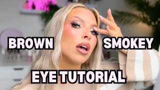 SMOKEY EYE TUTORIAL - Beginner Friendly! #makeup #makeuptutorial #smokeyeye #smokeyeyetutorial