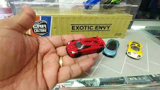 Serie Exóticos Envy 2 , Set de Lujo. Hot Wheels 2022