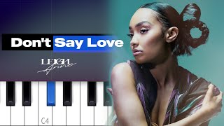 Leigh Anne - Don't Say Love | Piano Tutorial