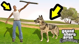 تجربة مود كلب الشوارع في قراند سان أندرياس | GTA San Andreas Dog Mod