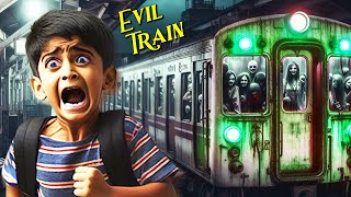 ESCAPING MOST EVIL TRAIN 😱