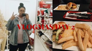 VLOGMAS DAY 2 | wrapping presents + xmas shopping