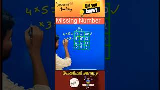 Missing Number #pyq #shorts #short #ytshorts #youtubeshorts #youtube #youtuber #ytshort #focus40 #yt