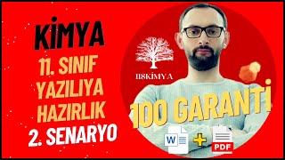 Kimya 11. Sınıf 1. Dönem 1. Yazılıya Hazırlık - 2. Senaryo