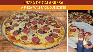 A PIZZA MAIS FÁCIL QUE EXISTE|FÁCIL E SABOROSA| Receitas de pai e filha