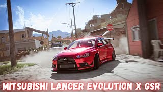 Mitsubishi Lancer Evolution Forza Horizon 5 Gameplay