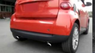 Sound Exhaust Muffler Smart ForTwo Coupe/Cabrio 451 '08-'10 1.0L Turbo