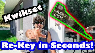 Kwikset Smartkey;  How to Re-Key Your Whole House With Ease