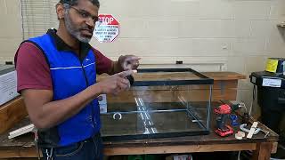 Build Your Own Aquaponics System Part 3: Holing the Tank