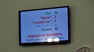 Як Житомирська міськрада не призначила Миколу Савенко 29.07.2015