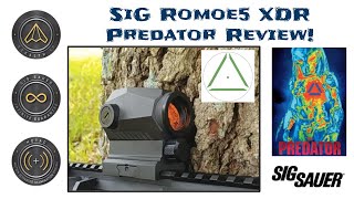 Sig Romeo5 XDR Predator Review - Awesome New Green Reticle from Sig!