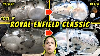 Ultimate Guide: Engine Buffing of Royal Enfield Classic | DIY Tutorial | Hindi