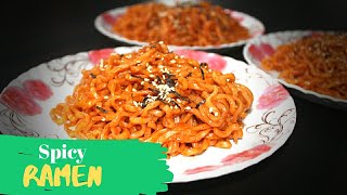 असधैं पिरो रामेन नुडलस रेसिपी | 2X Spicy Ramen | Noodles banaune tarika | Ramen Noodles Recipe |