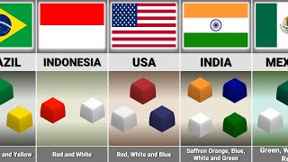 National Color From Different Countries