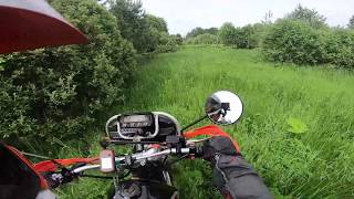 GoPro 7 moto enduro freeride Honda xr250