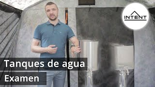 Tanques de agua caliente INTENT para baños de viaje móviles