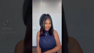 Sensationnel Kinky Edges Kinky Layered Blowout 14”